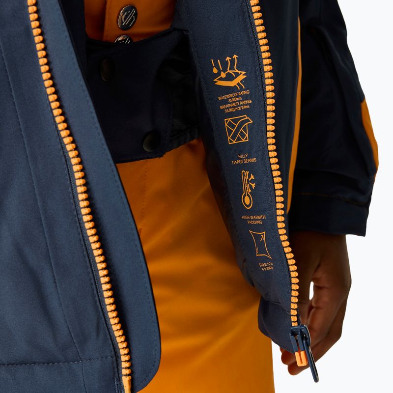 Giacca da sci bambino Dare2B Rip It Jacket navy/electric orange 7