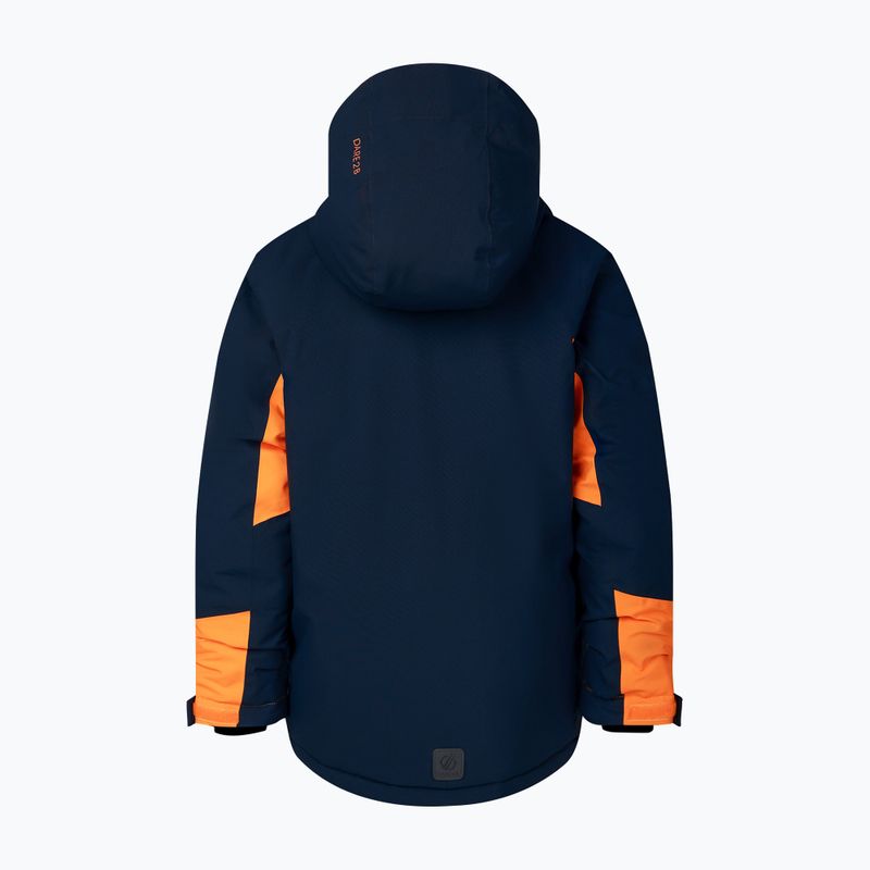 Giacca da sci bambino Dare2B Rip It Jacket navy/electric orange 10