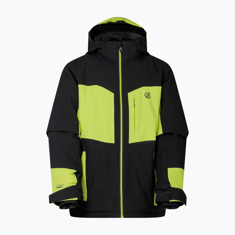 Giacca da sci bambino Dare2B Rip It Jacket black/wild lime 10