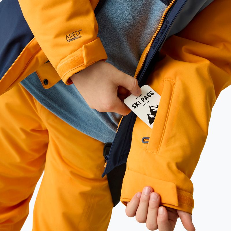 Giacca da sci bambino Dare2B Send It II Jacket electric orange/navy 7