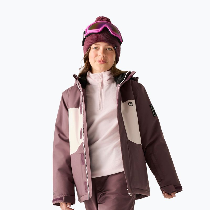 Giacca da sci bambino Dare2B Send It II Jacket huckleberry/pink haze 4