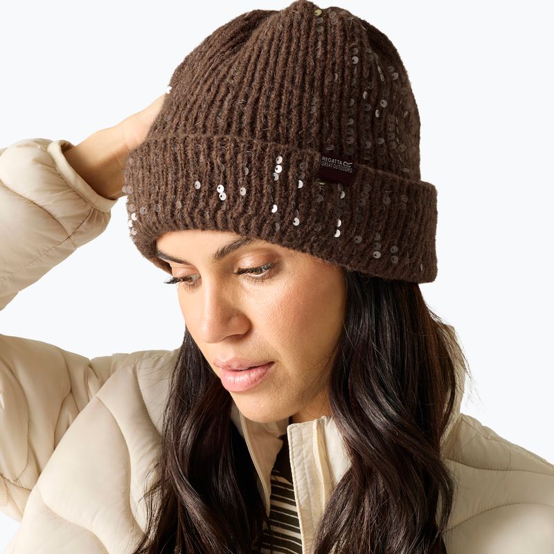 Berretto invernale da donna REGATTA Lorelai Hat mocha 5