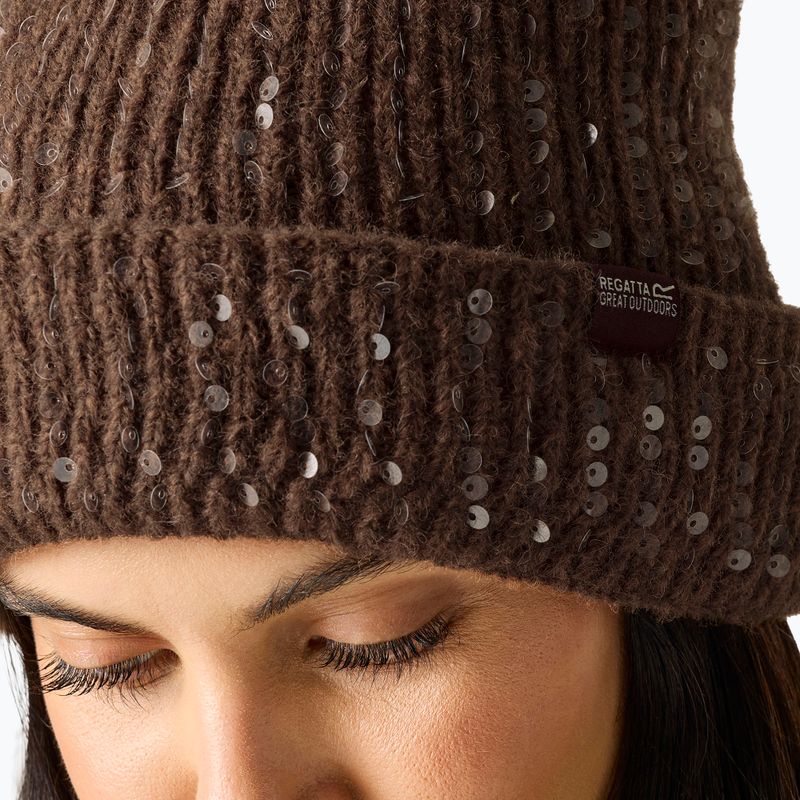 Berretto invernale da donna REGATTA Lorelai Hat mocha 6