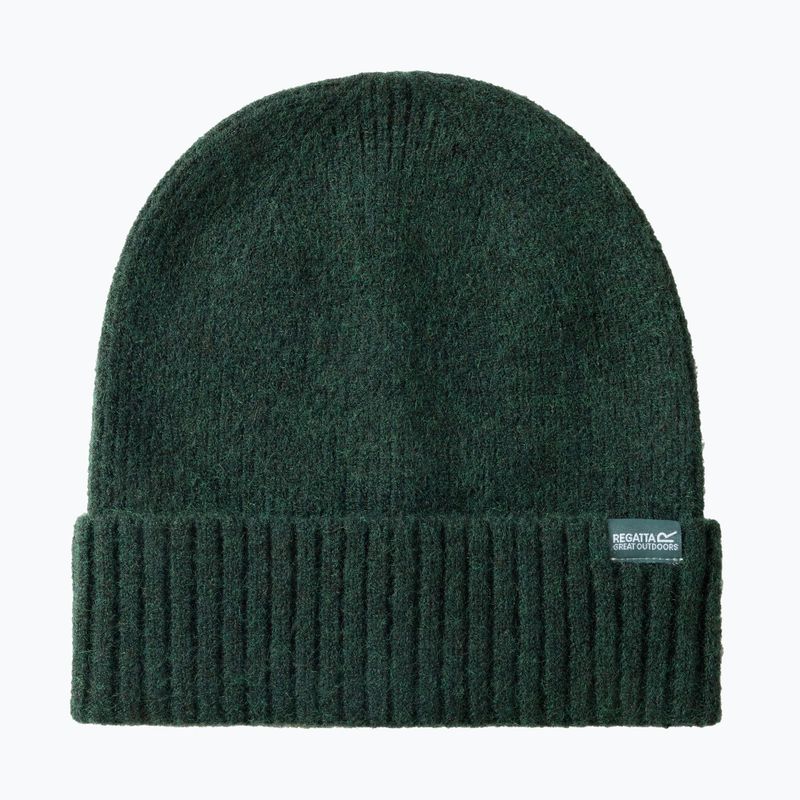 Berretto invernale da donna REGATTA Ribbed Basic deep pine