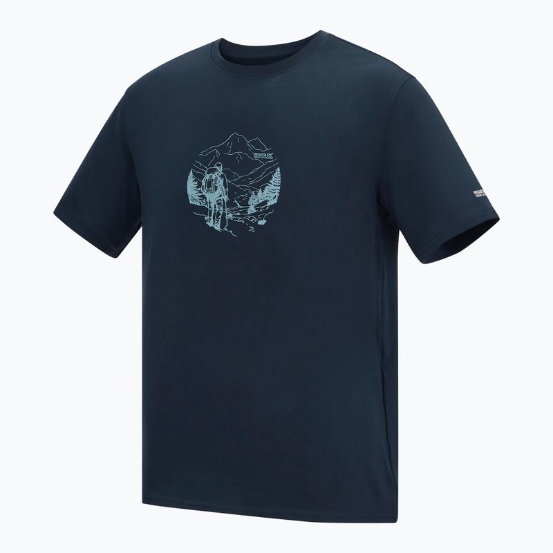 Maglietta da trekking uomo REGATTA Fingal Stretch navy 7