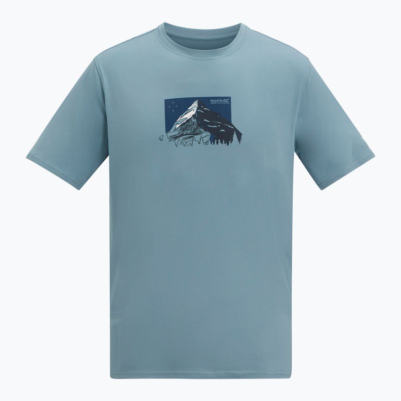 Maglietta da trekking uomo REGATTA Fingal Stretch dusky blue 6