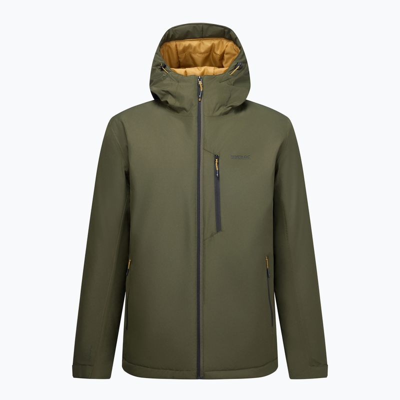 Giacca impermeabile da uomo REGATTA Allston dark khaki/wood brown 10