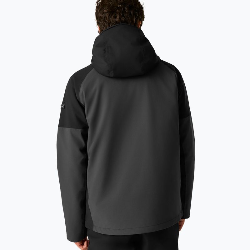 Giacca 3-in-1 da uomo Regatta Wentwood 3in1 ash/black 3