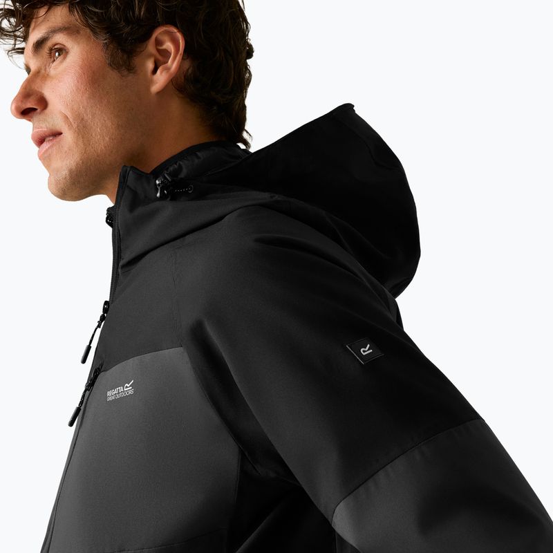Giacca 3-in-1 da uomo Regatta Wentwood 3in1 ash/black 8