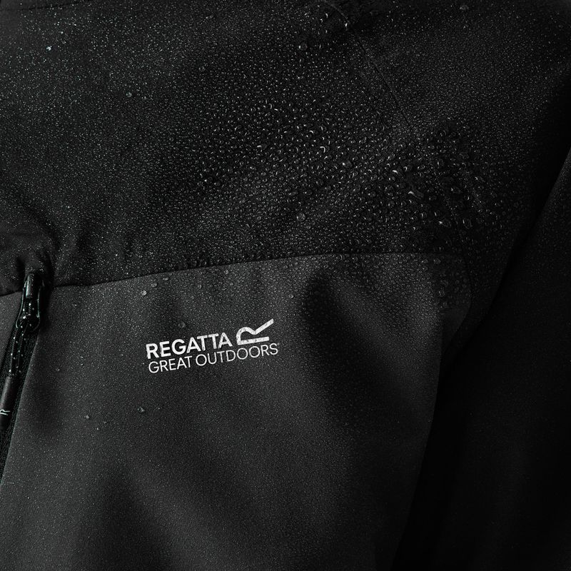 Giacca 3-in-1 da uomo Regatta Wentwood 3in1 ash/black 9