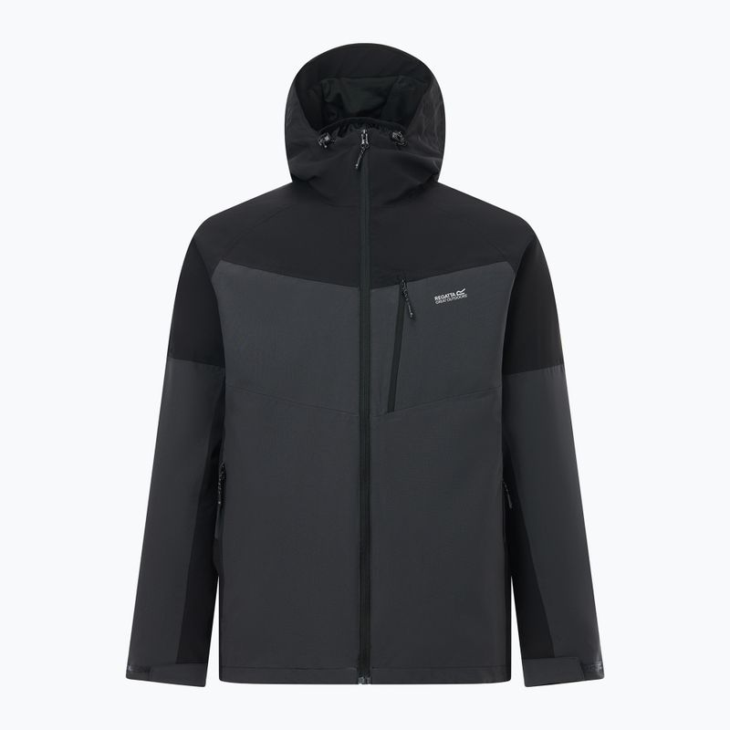 Giacca 3-in-1 da uomo Regatta Wentwood 3in1 ash/black 10