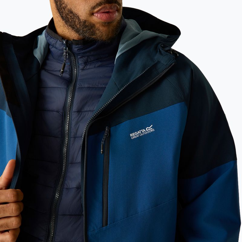 Giacca 3-in-1 da uomo REGATTA Wentwood 3in1 aviator blue/navy 6