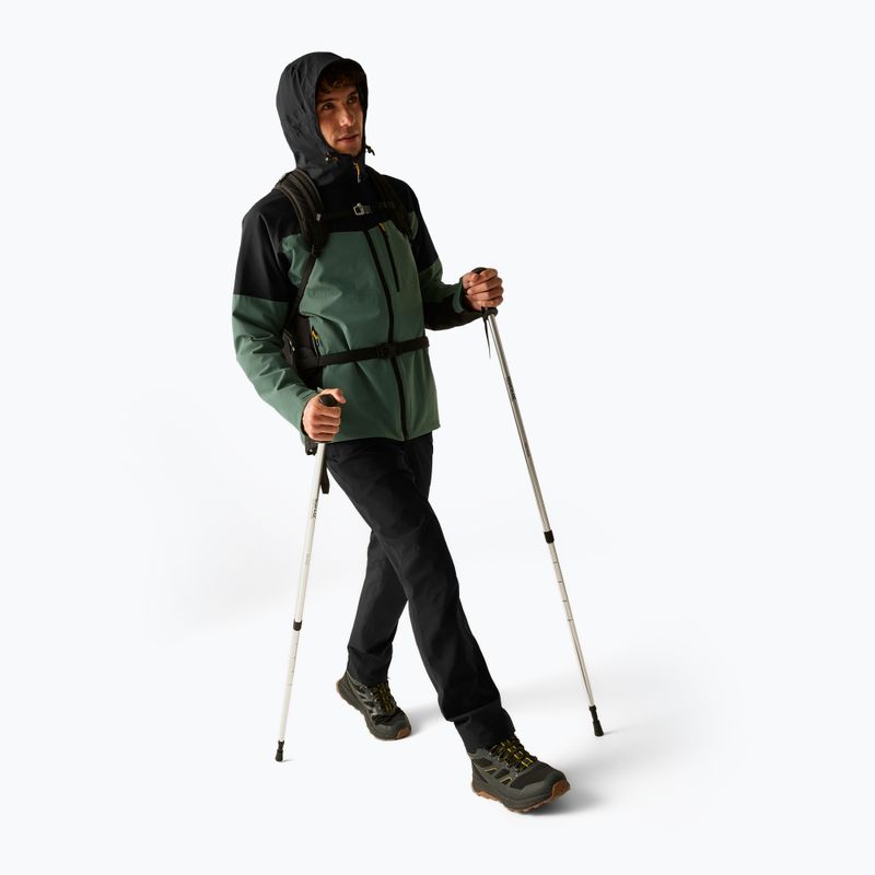 Giacca 3-in-1 da uomo REGATTA Wentwood 3in1 dark forest green/black 2