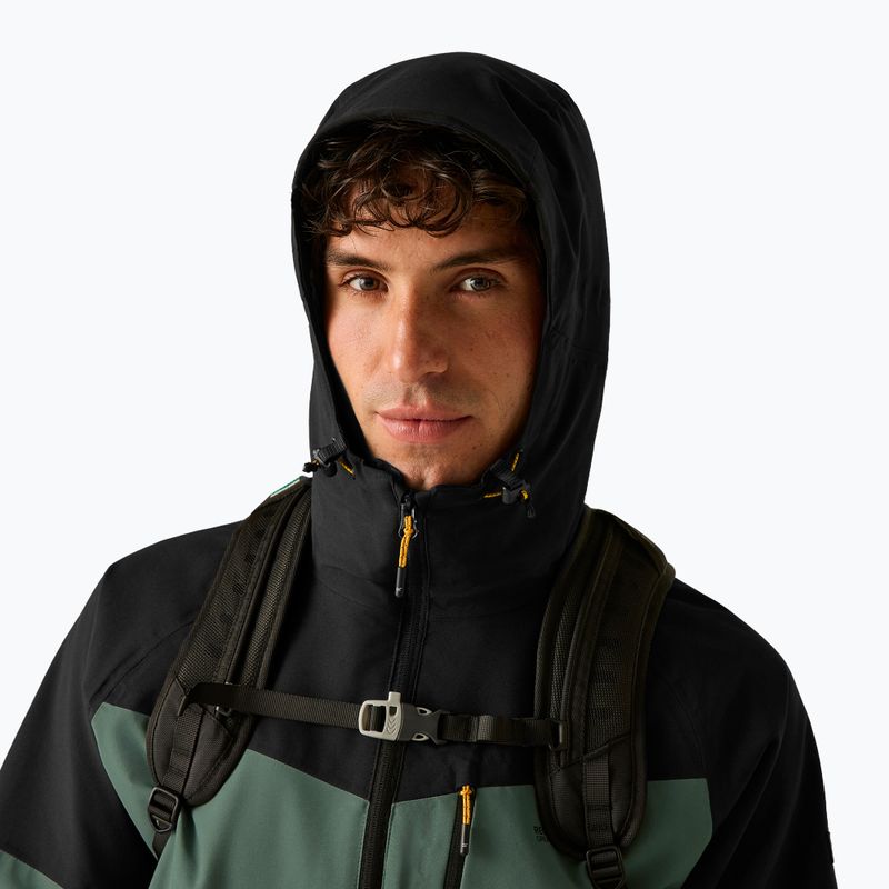 Giacca 3-in-1 da uomo REGATTA Wentwood 3in1 dark forest green/black 6
