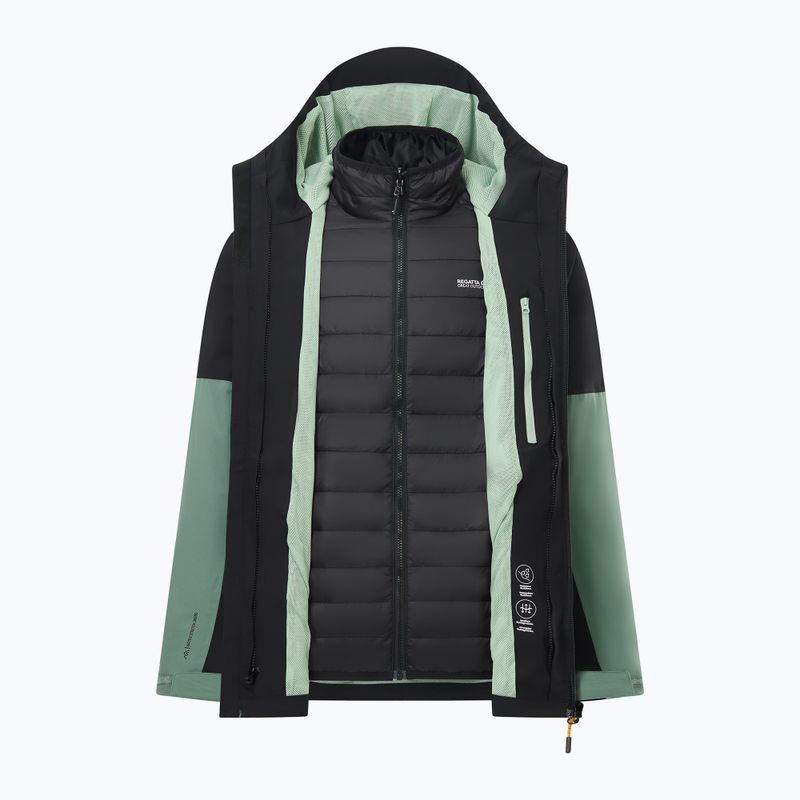 Giacca 3-in-1 da uomo REGATTA Wentwood 3in1 dark forest green/black 13