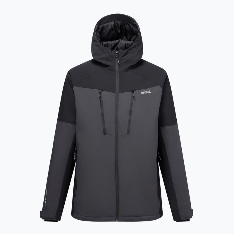 Giacca impermeabile da uomo Regatta Highton Stretch Padded Jacket ash/black 10