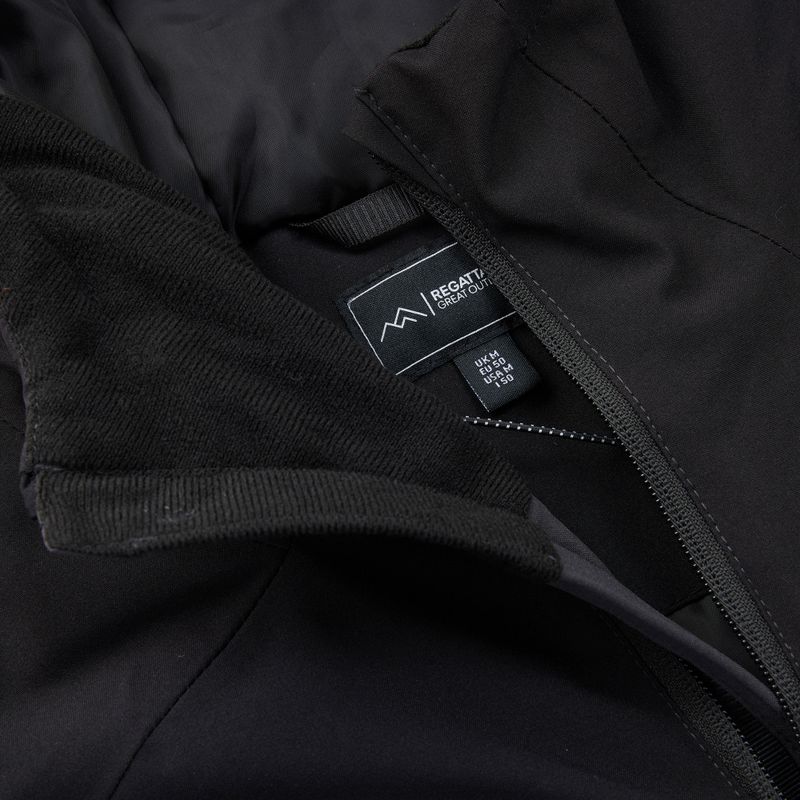 Giacca impermeabile da uomo Regatta Highton Stretch Padded Jacket ash/black 13