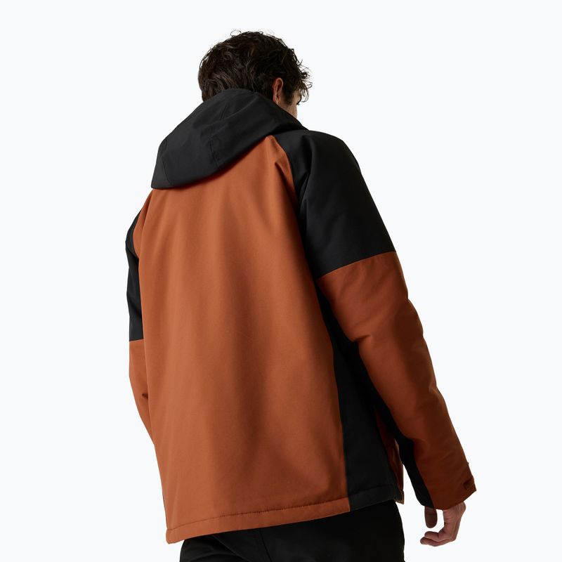 Giacca impermeabile da uomo Regatta Highton Stretch Padded Jacket burnt henna/black 5