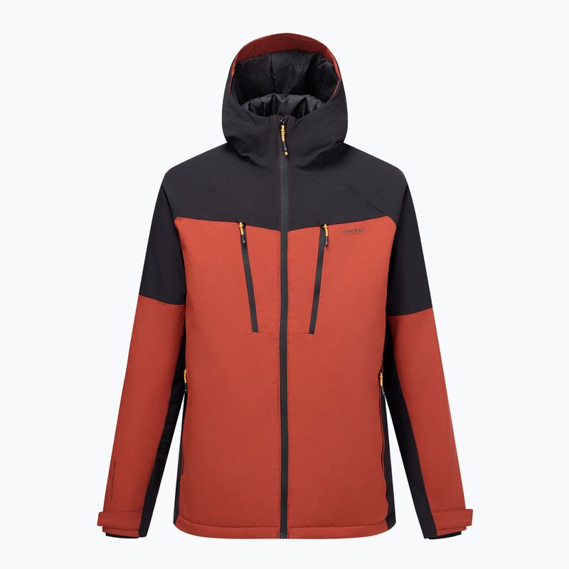 Giacca impermeabile da uomo Regatta Highton Stretch Padded Jacket burnt henna/black 10