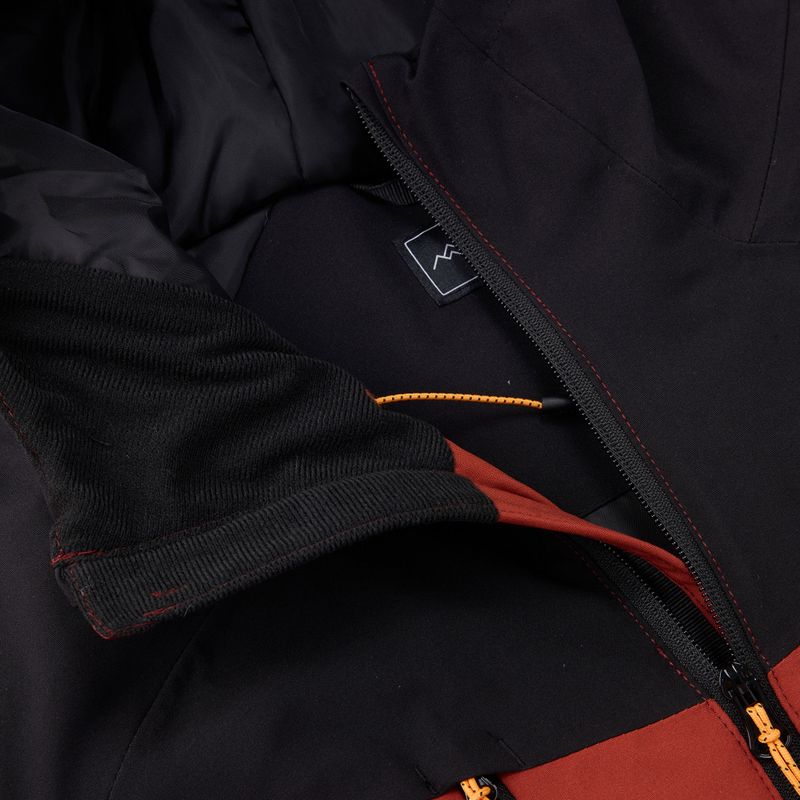 Giacca impermeabile da uomo Regatta Highton Stretch Padded Jacket burnt henna/black 13