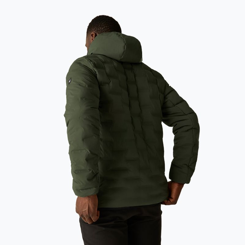 Giacca imbottita da uomo REGATTA Astrel dark khaki/rooibos tea 3