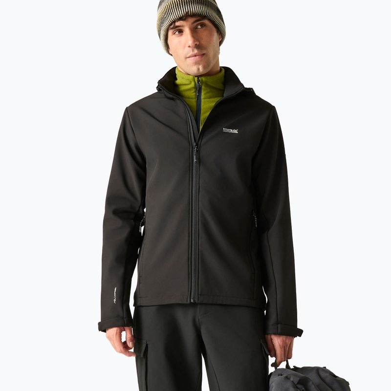 Giacca softshell da uomo REGATTA Denvo black 3