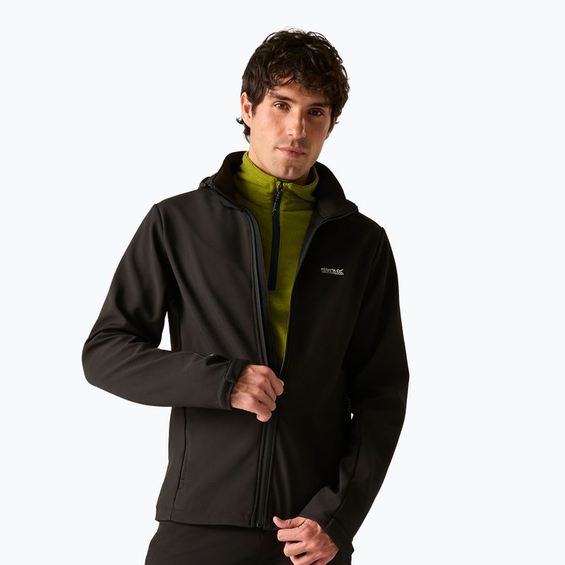 Giacca softshell da uomo REGATTA Denvo black 6