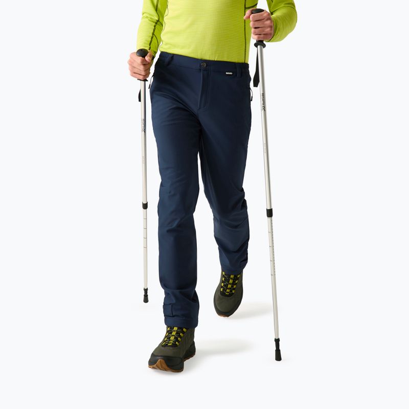Pantaloni softshell da uomo REGATTA Geo Softshell navy