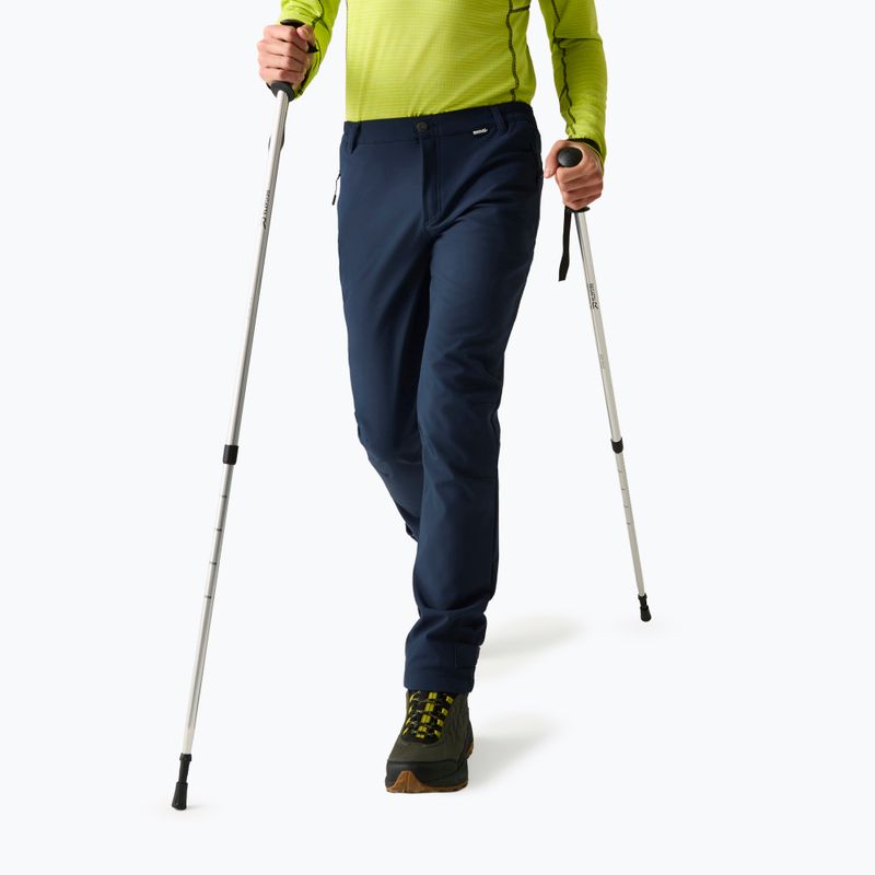 Pantaloni softshell da uomo REGATTA Geo Softshell navy 3