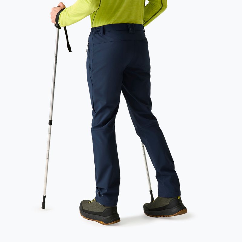 Pantaloni softshell da uomo REGATTA Geo Softshell navy 4