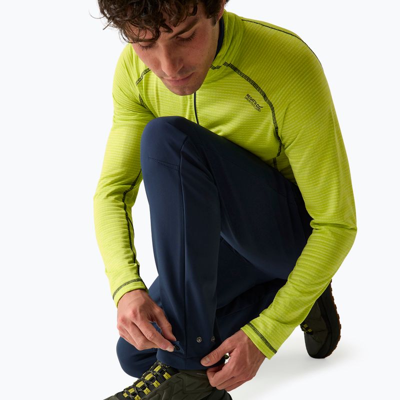 Pantaloni softshell da uomo REGATTA Geo Softshell navy 5