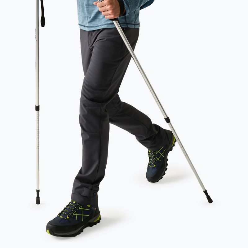 Pantaloni softshell da uomo REGATTA Geo Softshell ash
