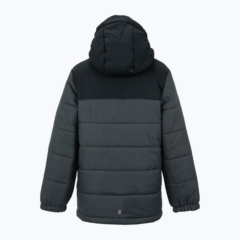 Giacca imbottita per bambini REGATTA Lofthouse black/seal grey 9