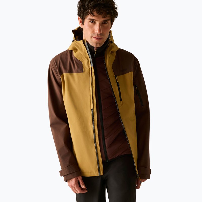Giacca 3-in-1 da uomo REGATTA Sacramento 3in1 wood brown/ground coffee 5