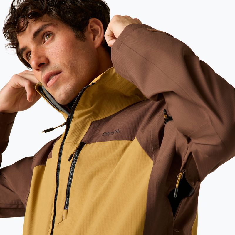 Giacca 3-in-1 da uomo REGATTA Sacramento 3in1 wood brown/ground coffee 6