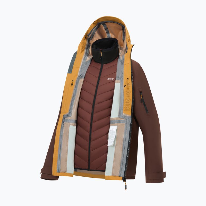 Giacca 3-in-1 da uomo REGATTA Sacramento 3in1 wood brown/ground coffee 14