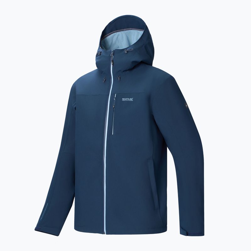 Giacca impermeabile da uomo REGATTA Birchdale II navy/dusky blue 12