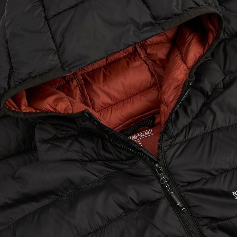 Piumino uomo REGATTA Hooded Marizion black/burnt henna 12