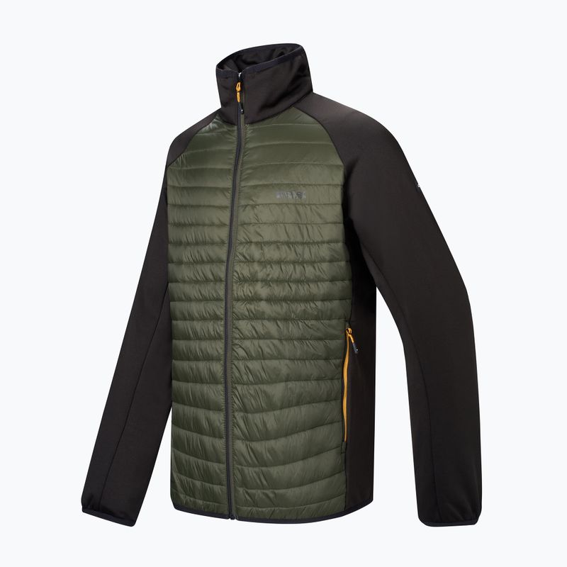 Giacca ibrida da uomo REGATTA Clumber Hybrid dark khaki/black/sunset 9