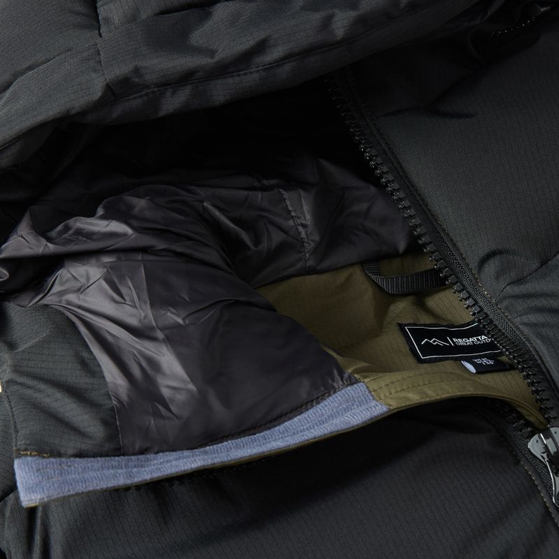 Giacca imbottita da uomo REGATTA Aldthron dark khaki/black 11