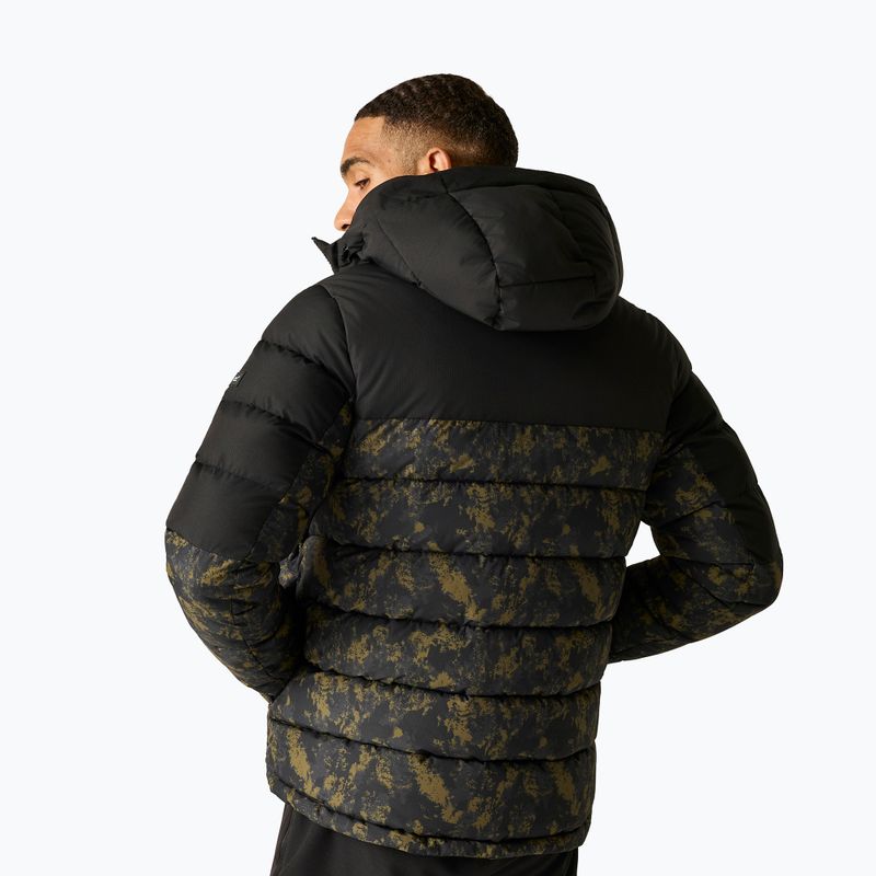 Giacca imbottita da uomo REGATTA Aldthron textured print/black 3