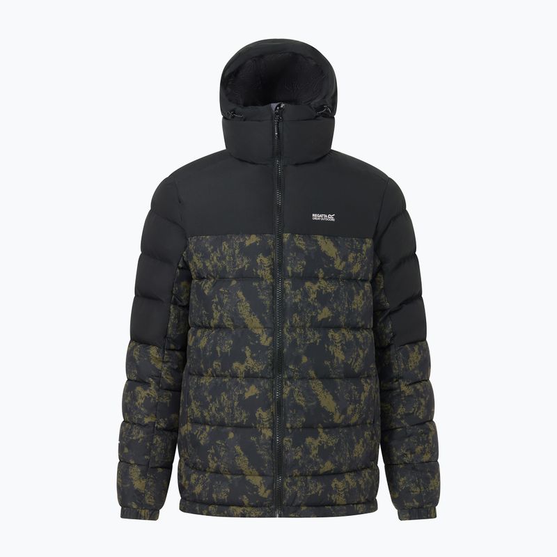Giacca imbottita da uomo REGATTA Aldthron textured print/black 8