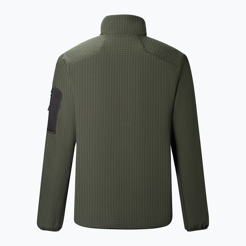 Felpa da uomo REGATTA Baslinn dark khaki/black 9