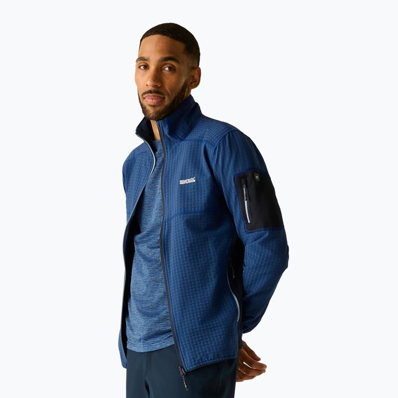 Felpa da uomo REGATTA Baslinn aviator blue/navy 5