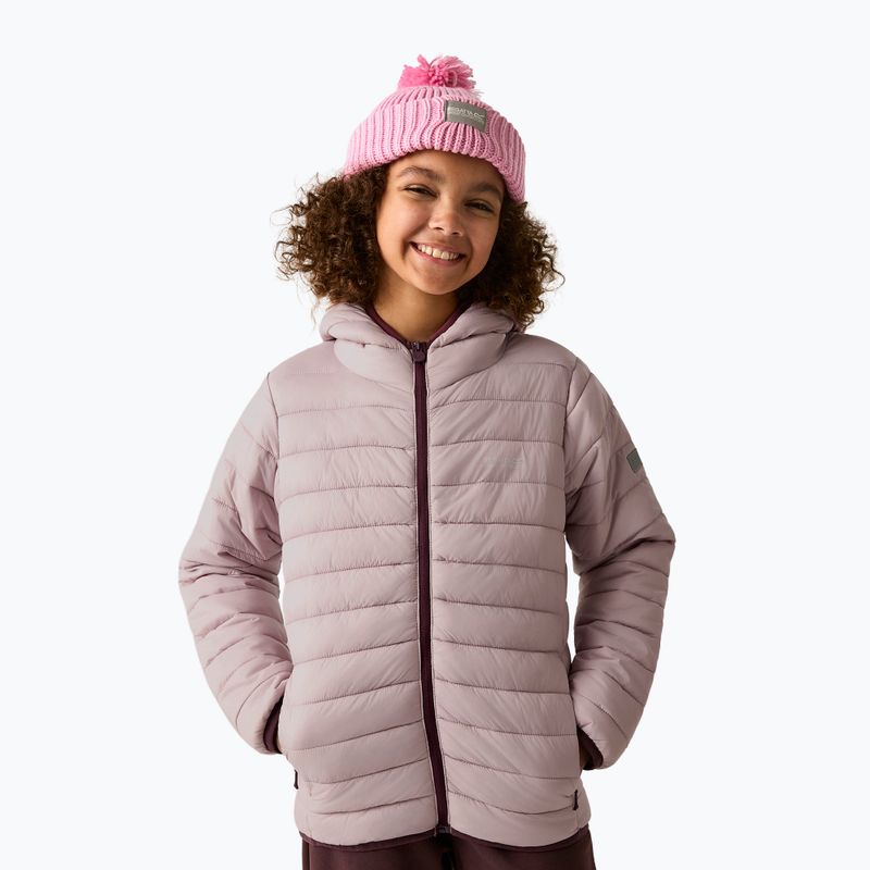 Piumino bambino Regatta Hooded Marizion powder lilac 5