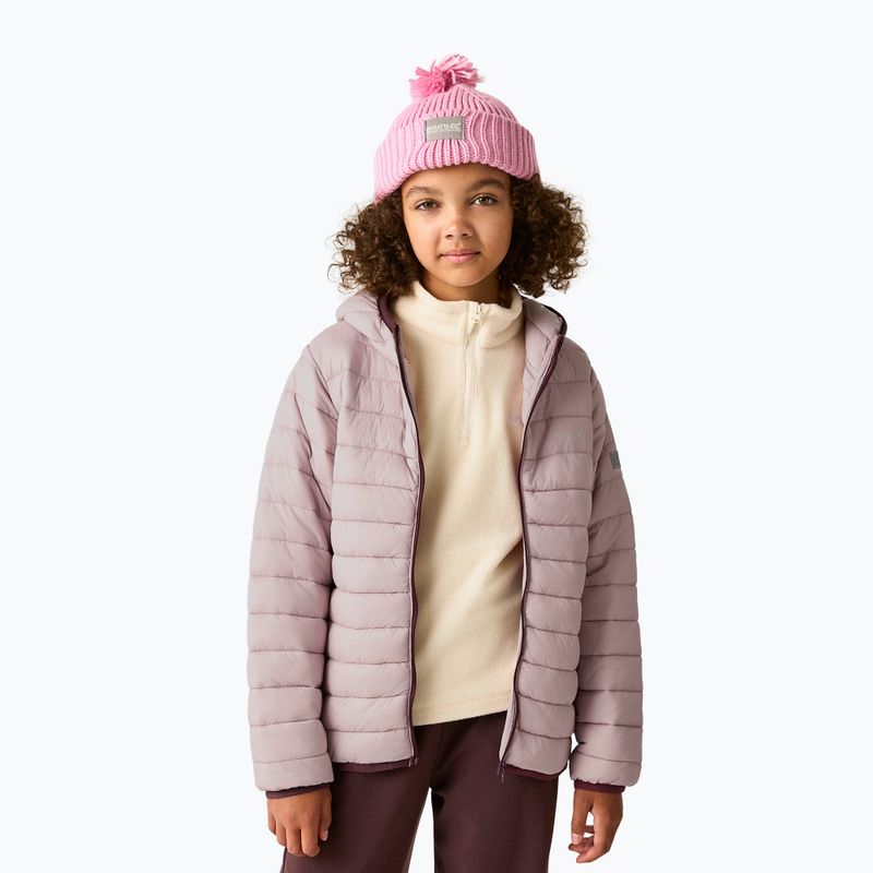 Piumino bambino Regatta Hooded Marizion powder lilac 7