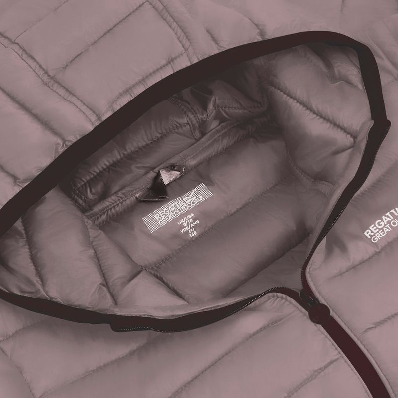 Piumino bambino Regatta Hooded Marizion powder lilac 4