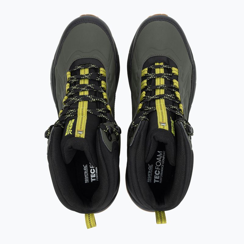 Scarpe da trekking uomo REGATTA Onyx Mid dark khaki cyprus 3