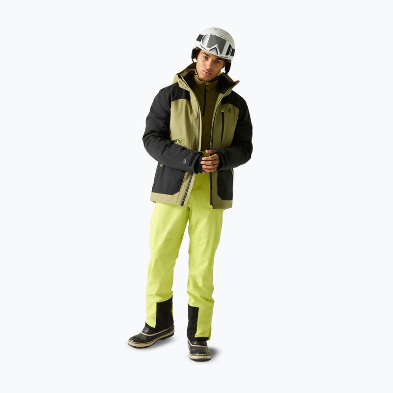 Giacca da sci da uomo Dare2B Baseplate IV Jacket black/martini olive 2