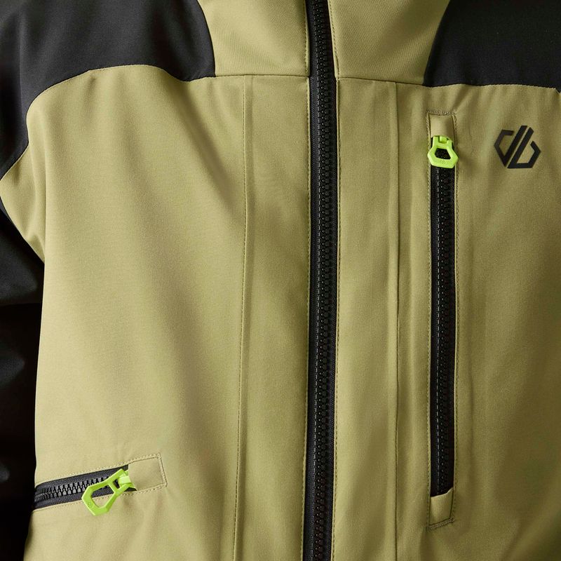 Giacca da sci da uomo Dare2B Baseplate IV Jacket black/martini olive 6